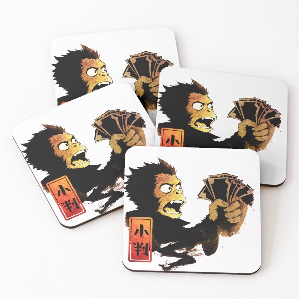 Item preview, Monkey Meme – Sumi-e Fantasy Silhouette designed and sold by AnmForge.