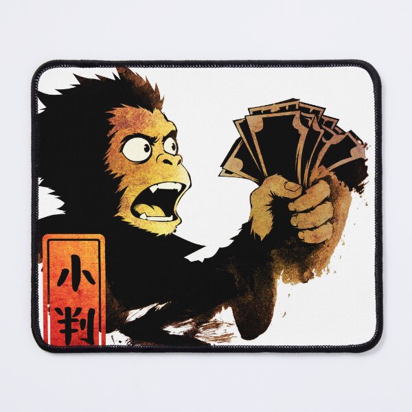 Item preview, Monkey Meme – Sumi-e Fantasy Silhouette designed and sold by AnmForge.