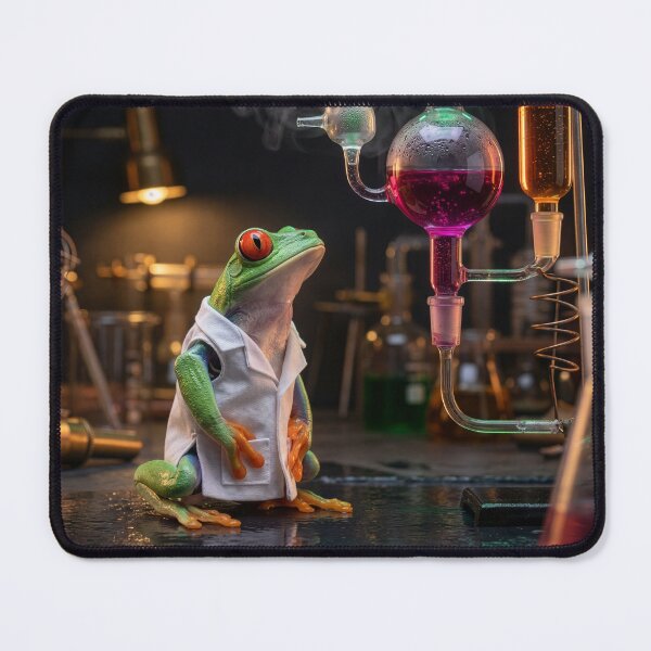 Item preview, Red-Eyed Tree Frog Chemist designed and sold by Tridentulus.