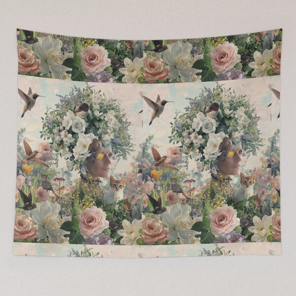 Item preview, Artistic collage in praise of life no.8 designed and sold by Knock on my door.