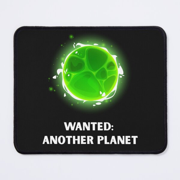 Item preview, Mundo alienígena verde tóxico designed and sold by ContigoART.