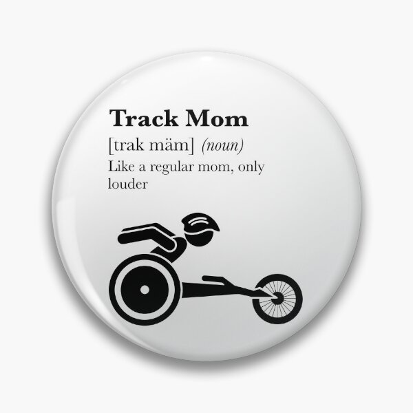 Item preview, Track Mom (black) designed and sold by JOYart-CJR.
