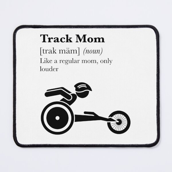 Item preview, Track Mom (black) designed and sold by JOYart-CJR.