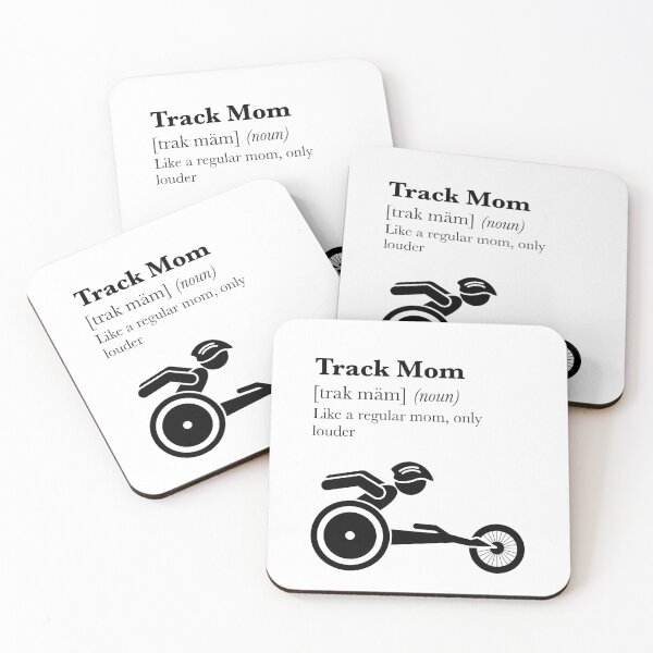 Item preview, Track Mom (black) designed and sold by JOYart-CJR.