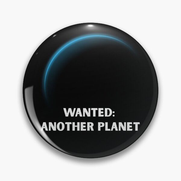Artikelvorschau, Blue Crescent Planet Minimalist entworfen und verkauft von ContigoART.