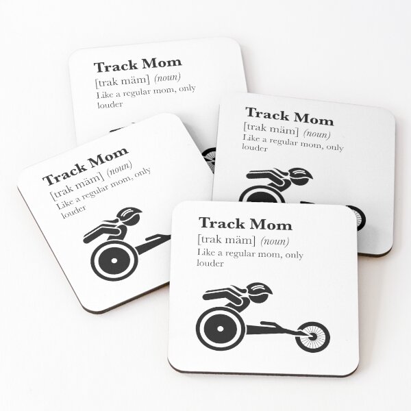 Item preview, Ponytail Track Mom (black) designed and sold by JOYart-CJR.