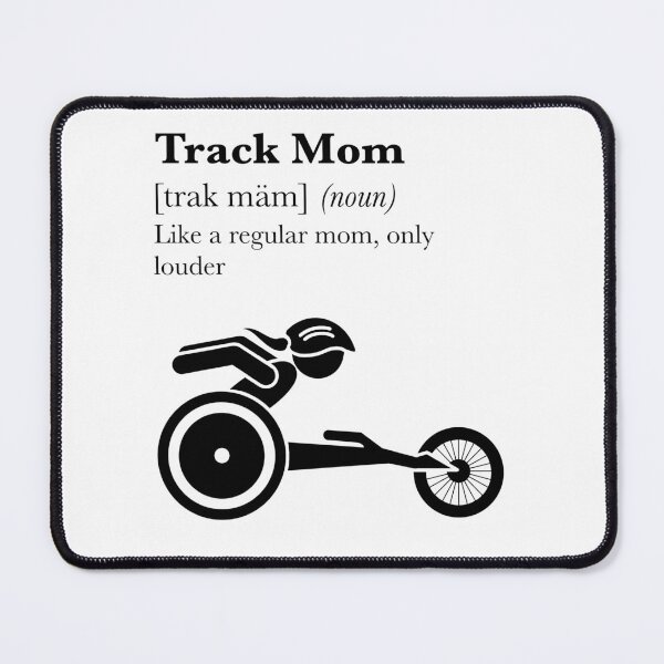 Item preview, Ponytail Track Mom (black) designed and sold by JOYart-CJR.