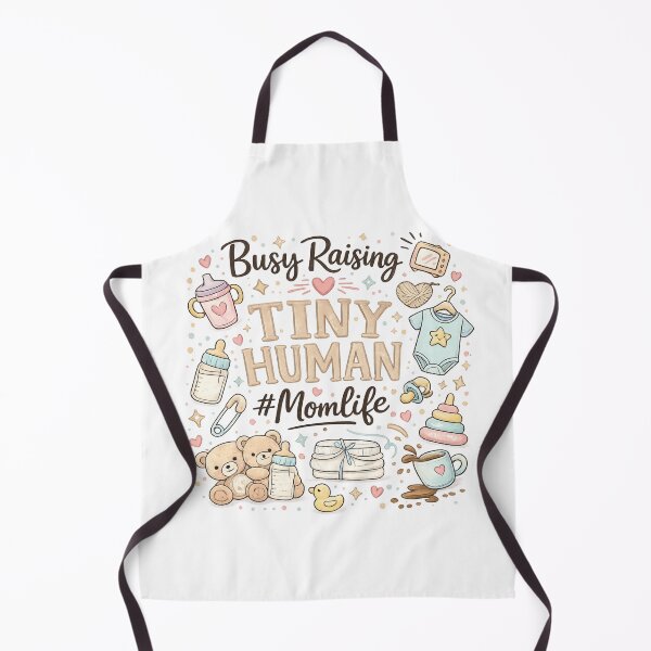 Item preview, Busy Raising Tiny Human #MomLife Cute Mom Design designed and sold by Alexamarin.