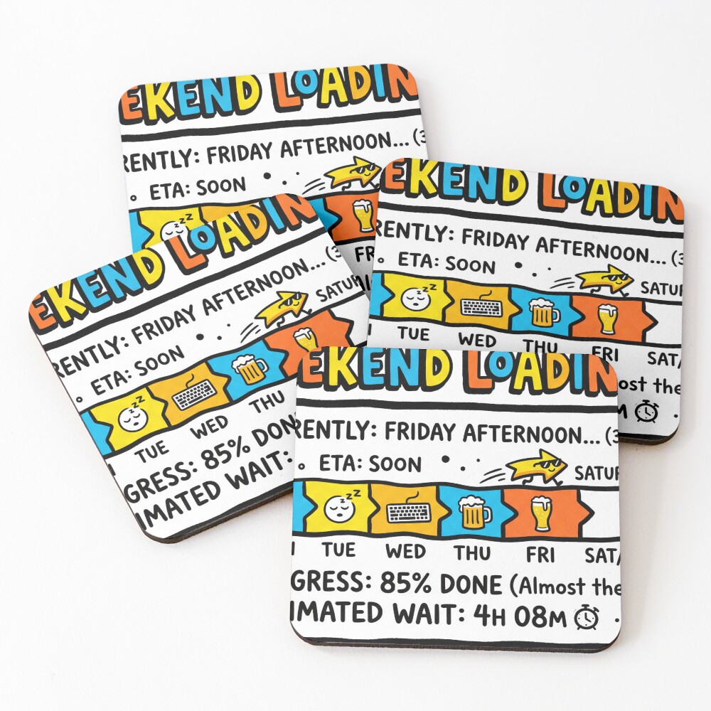Item preview, Coasters (Set of 4) designed and sold by PabloPlace.