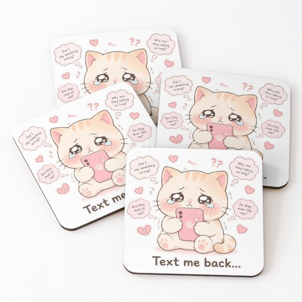 Item preview, Cat Attachment Issues Cute Meme Mood designed and sold by Sadia  Jannat.