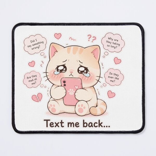 Item preview, Cat Attachment Issues Cute Meme Mood designed and sold by Sadia  Jannat.