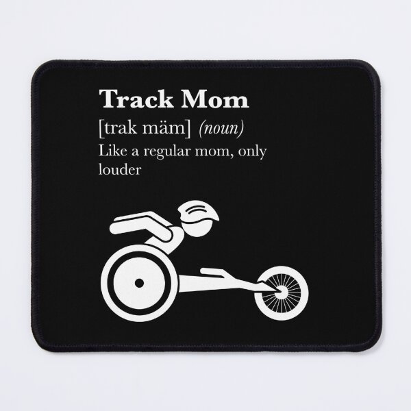 Item preview, Track Mom (white) designed and sold by JOYart-CJR.