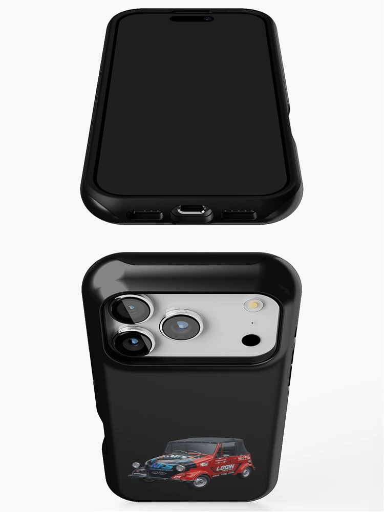 Thumbnail 3 of 4, iPhone Case, Microcar Racing designed and sold by Renaiss&Future.