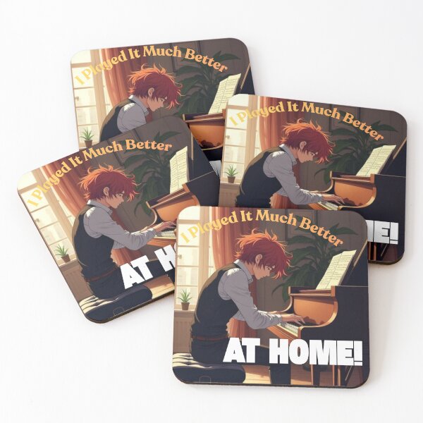 Item preview, I Played it Much Better At Home, Boy Playing the Piano designed and sold by Lisie24.