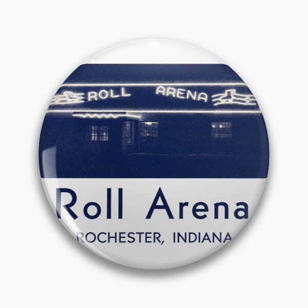 Item preview, Roll Arena Rochester Indiana Roller Skating Rink Sticker Decal Label designed and sold by tislord.
