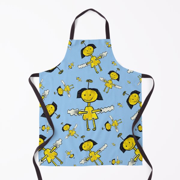 Item preview, Cute Whimsical Angel Seamless Pattern Kids Art designed and sold by nimbfeja.