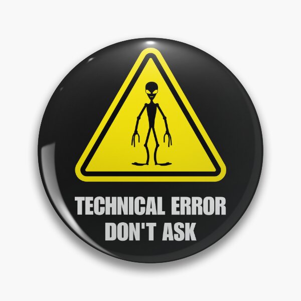 Item preview, Alien Technical Error designed and sold by ContigoART.