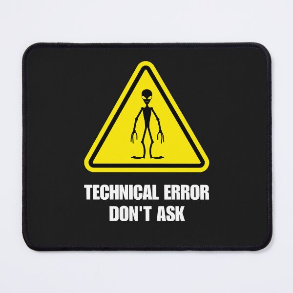 Item preview, Alien Technical Error designed and sold by ContigoART.