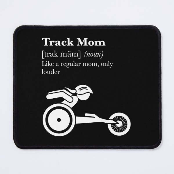 Item preview, Ponytail Track Mom (white) designed and sold by JOYart-CJR.