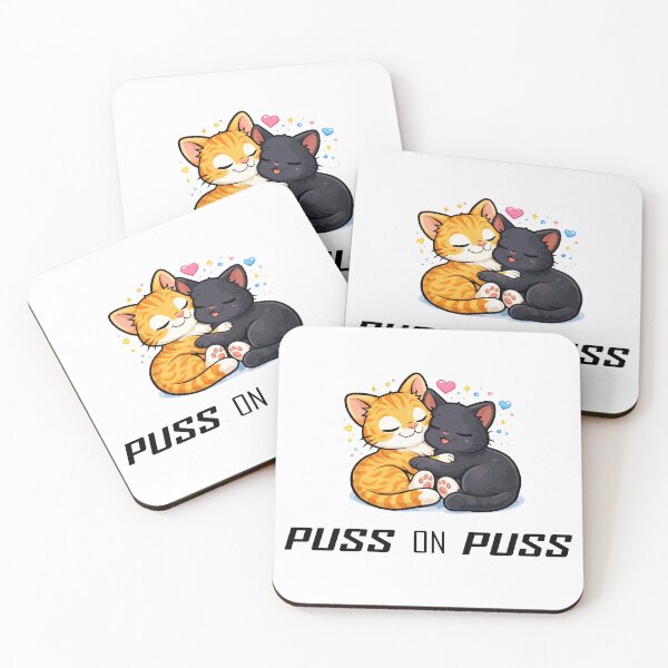 Item preview, Cats: Puss on Puss designed and sold by Remake Design Lab.