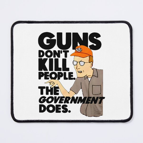 Item preview, Dale Gribble King Of The Hill Guns Don'T Kill People designed and sold by Peggy D Schafer.