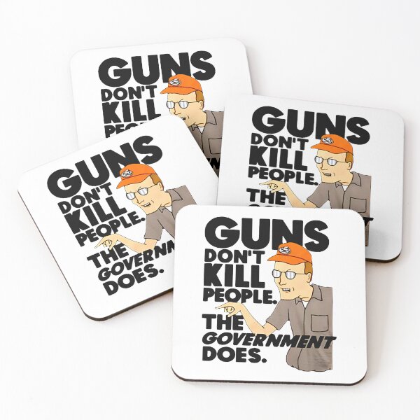 Item preview, Dale Gribble King Of The Hill Guns Don'T Kill People designed and sold by Peggy D Schafer.