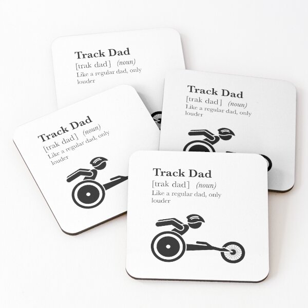 Item preview, Track Dad (black) designed and sold by JOYart-CJR.