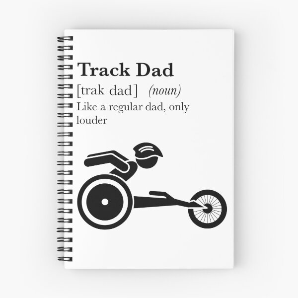 Item preview, Track Dad (black) designed and sold by JOYart-CJR.