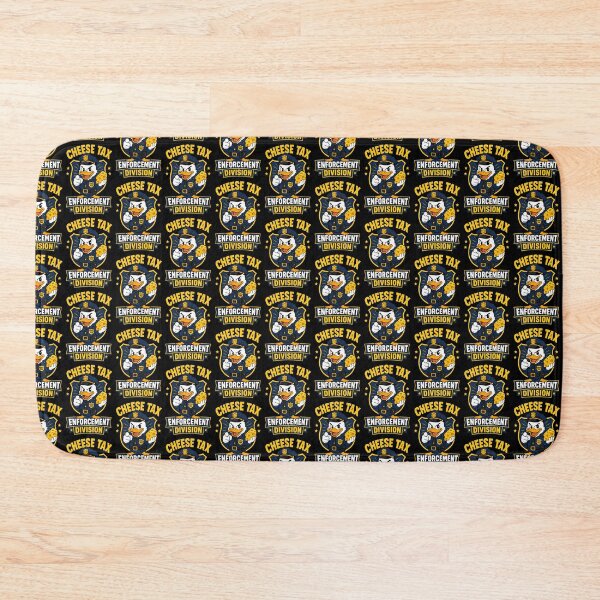 Item preview, Cheese Tax Enforcement Division Funny Duck Police Design designed and sold by TeeTimeTreasure.