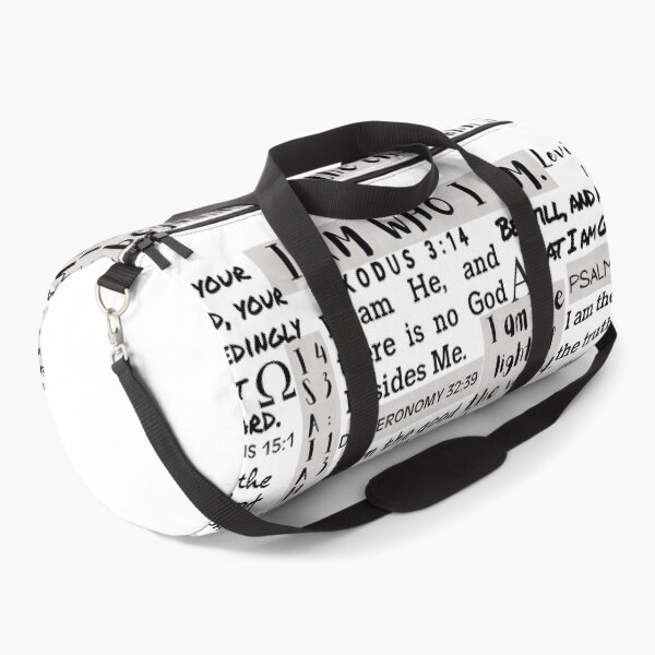Item preview, I AM - Bible Verses - white and gray designed and sold by HisDesignCo.