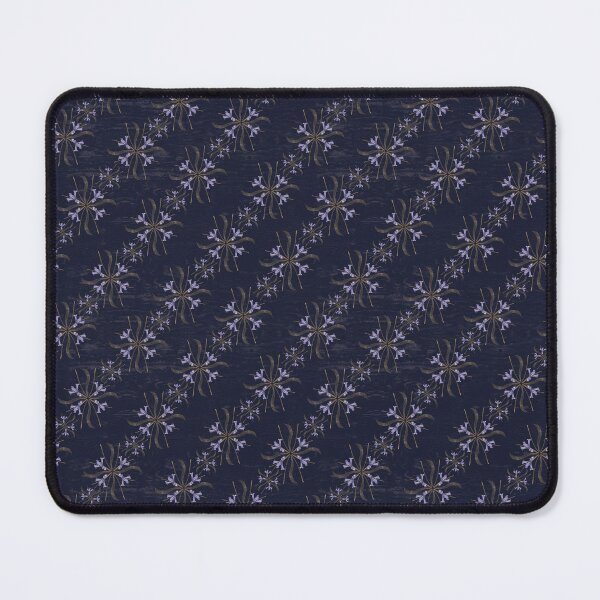 Item preview, Spring Honey Locust & Iris on Navy designed and sold by Digitalmyth's Designs.