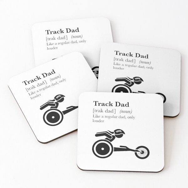 Item preview, Ponytail Track Dad (black) designed and sold by JOYart-CJR.