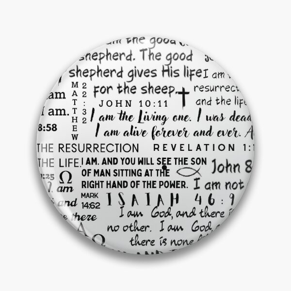 Item preview, I AM - Bible verses - Shirt  Sticker Bag Phone case designed and sold by HisDesignCo.
