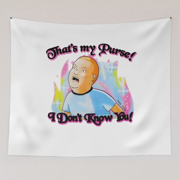 Item preview, King of the Hill I Don't Know You ! designed and sold by Peggy D Schafer.