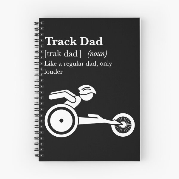 Item preview, Track Dad (white) designed and sold by JOYart-CJR.