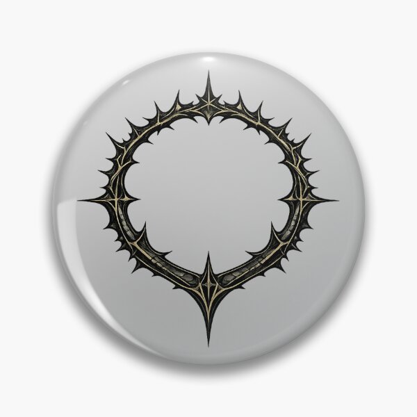 Item preview, Thorn Halo Ring — Dark Gothic Circle designed and sold by Dream Machine.