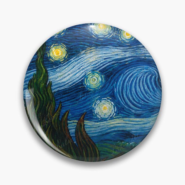 Item preview, Starry Night panoramic view Vincent van Gogh designed and sold by LuluLeb.