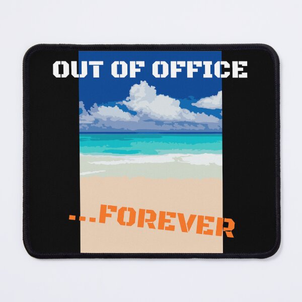 Item preview, Out of Office Forever - Beach Retirement Vibes designed and sold by ContigoART.