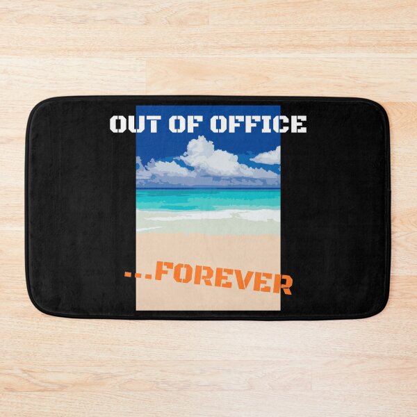 Item preview, Out of Office Forever - Beach Retirement Vibes designed and sold by ContigoART.