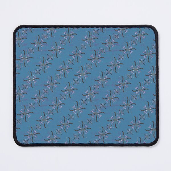 Item preview, Spring Honey Locust & Iris on Blue designed and sold by Digitalmyth's Designs.