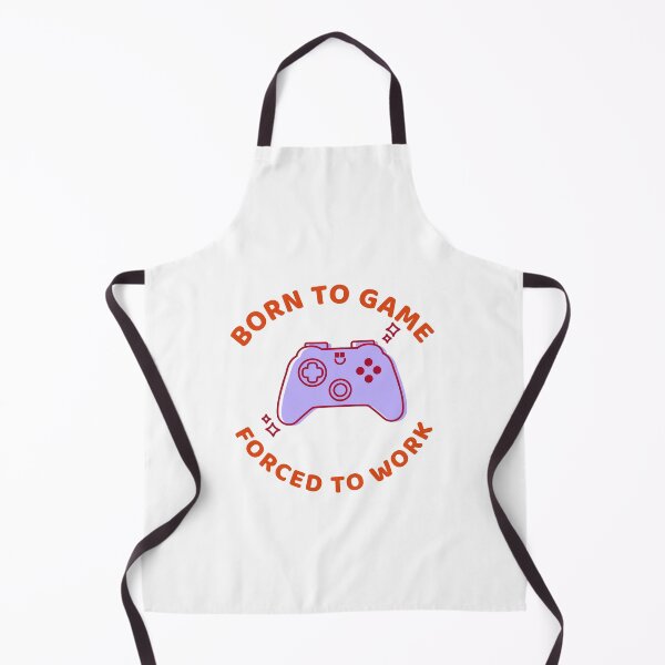 Item preview, Born to Game, Forced to Work designed and sold by Kal-El-Tees.