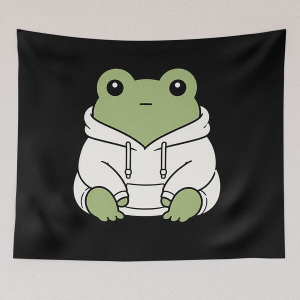 Item preview, Cool Frog In Hoodie designed and sold by Planetporridge.