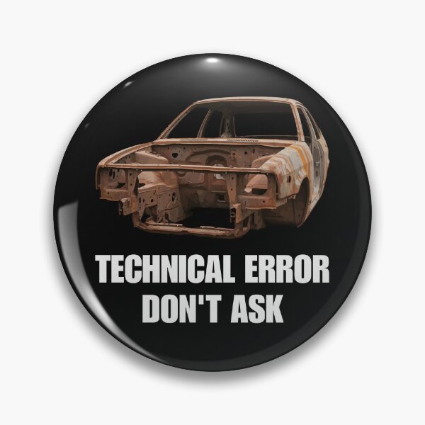 Item preview, Total Car Wreck Technical Error designed and sold by ContigoART.