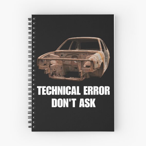 Item preview, Total Car Wreck Technical Error designed and sold by ContigoART.
