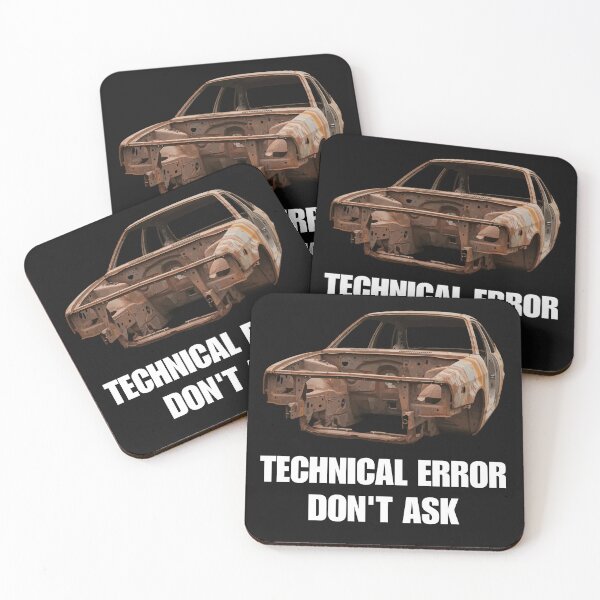 Item preview, Total Car Wreck Technical Error designed and sold by ContigoART.
