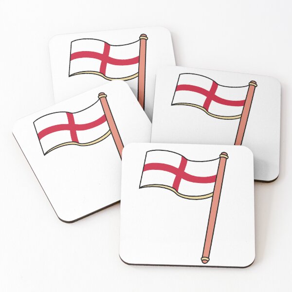 Item preview, England Flag Sticker | Postcards from London Collection designed and sold by PinkPeelUK.