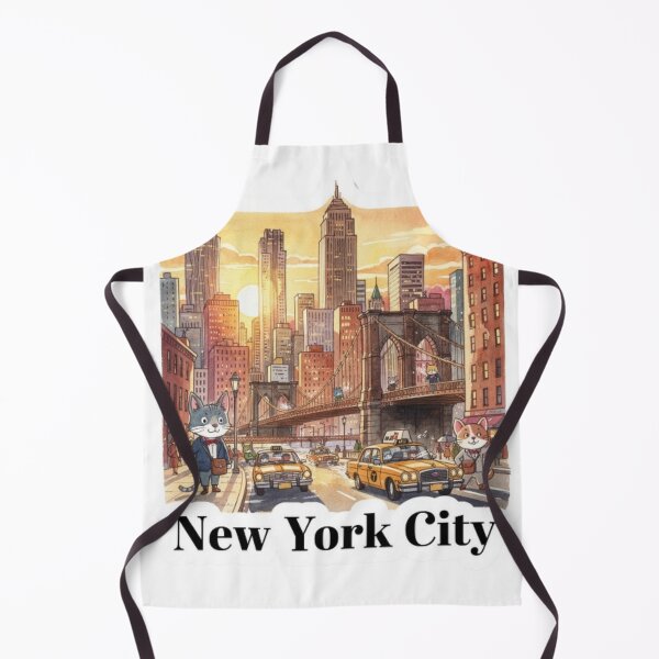 Item preview, New York City Skyline Vintage Travel Sticker designed and sold by Modefissi.