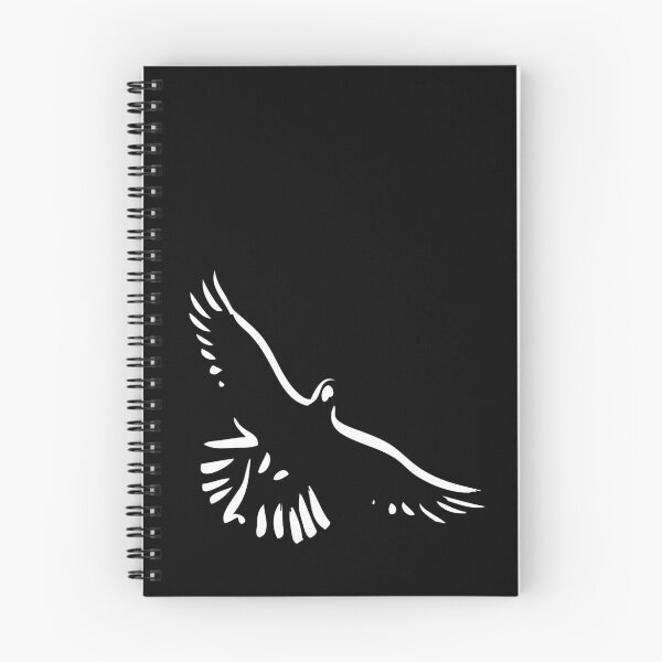 Item preview, Black cockatoo (line) designed and sold by RedCloudDesign.