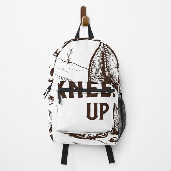Item preview, Knees Gave Up First Hiking Bear Sticker, Funny Trail Design designed and sold by TeeVerse27.
