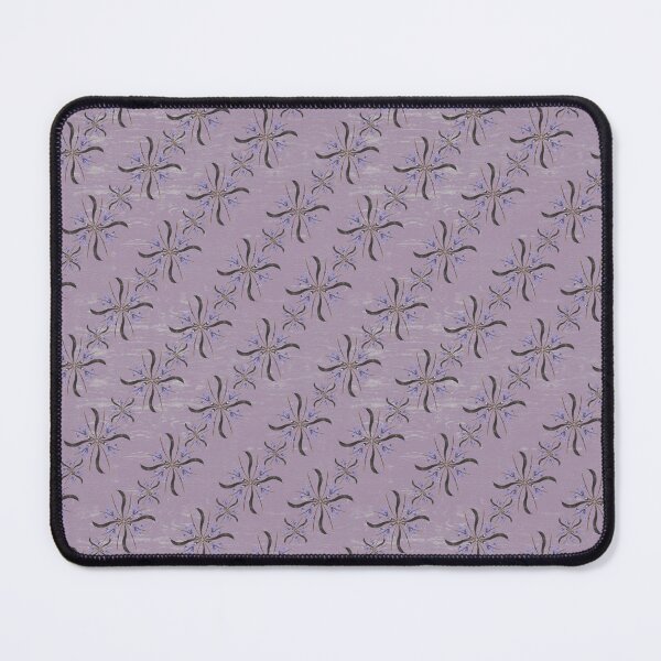 Item preview, Spring Honey Locust & Iris on Mauve designed and sold by Digitalmyth's Designs.